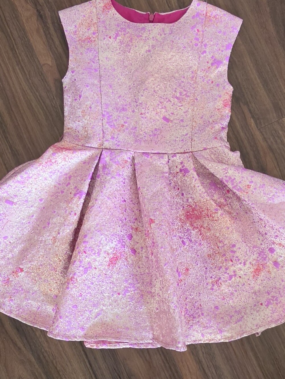 Hala Baloo Pink Glitter Splash Party Dress